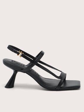 Cult Gaia Black Reina Sandals Size 7 US